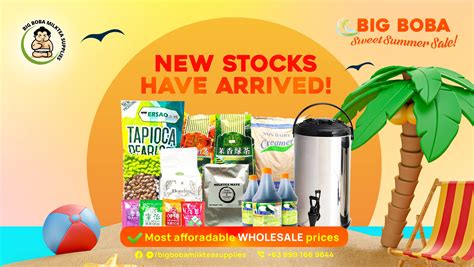Big Boba Cebu Milktea Supplies .